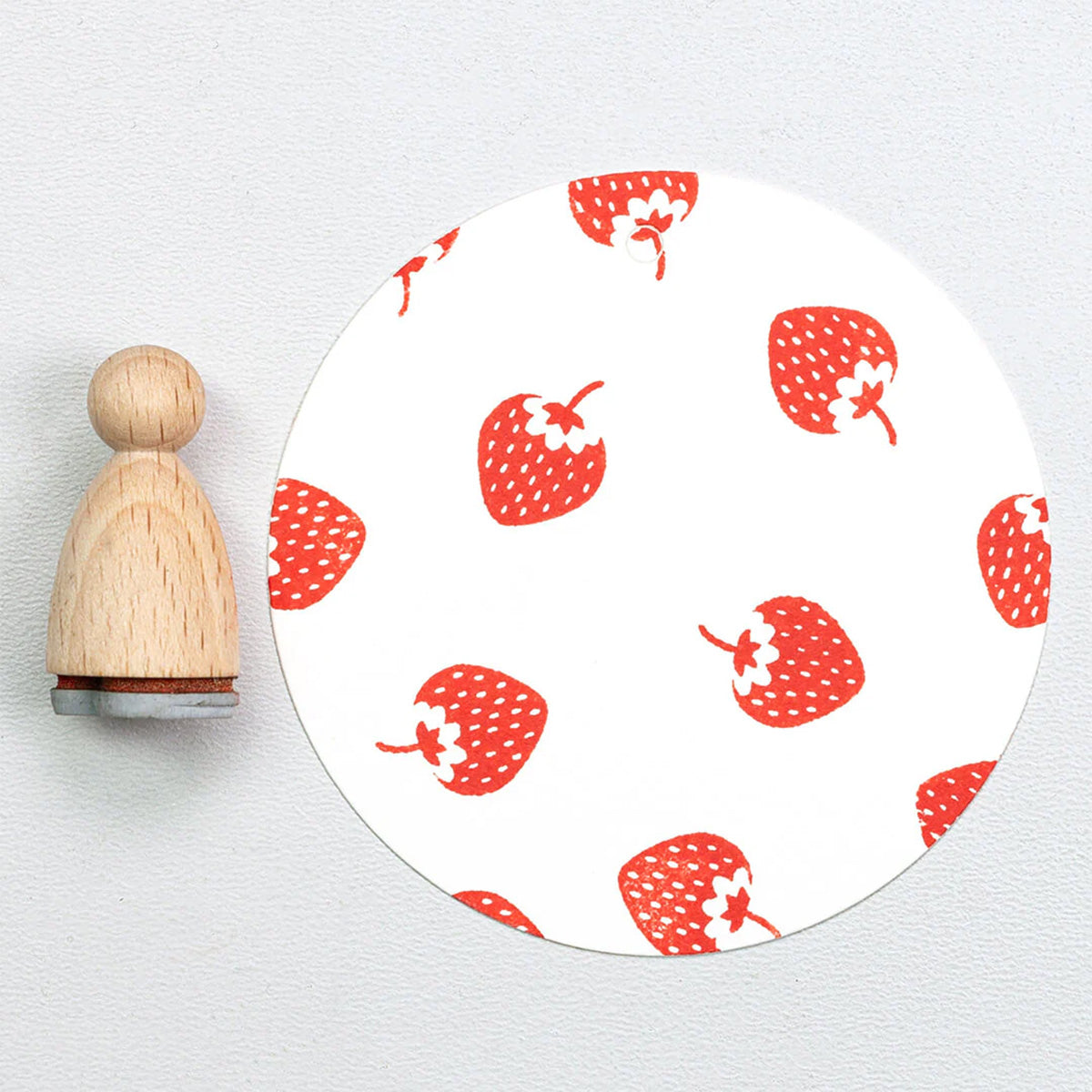 RUBBER STAMP // STRAWBERRY
