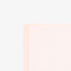 A5 RING NOTEBOOK W. DOT GRID // PINK