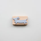 STEMPEL // LØBENDE GRAVHUND