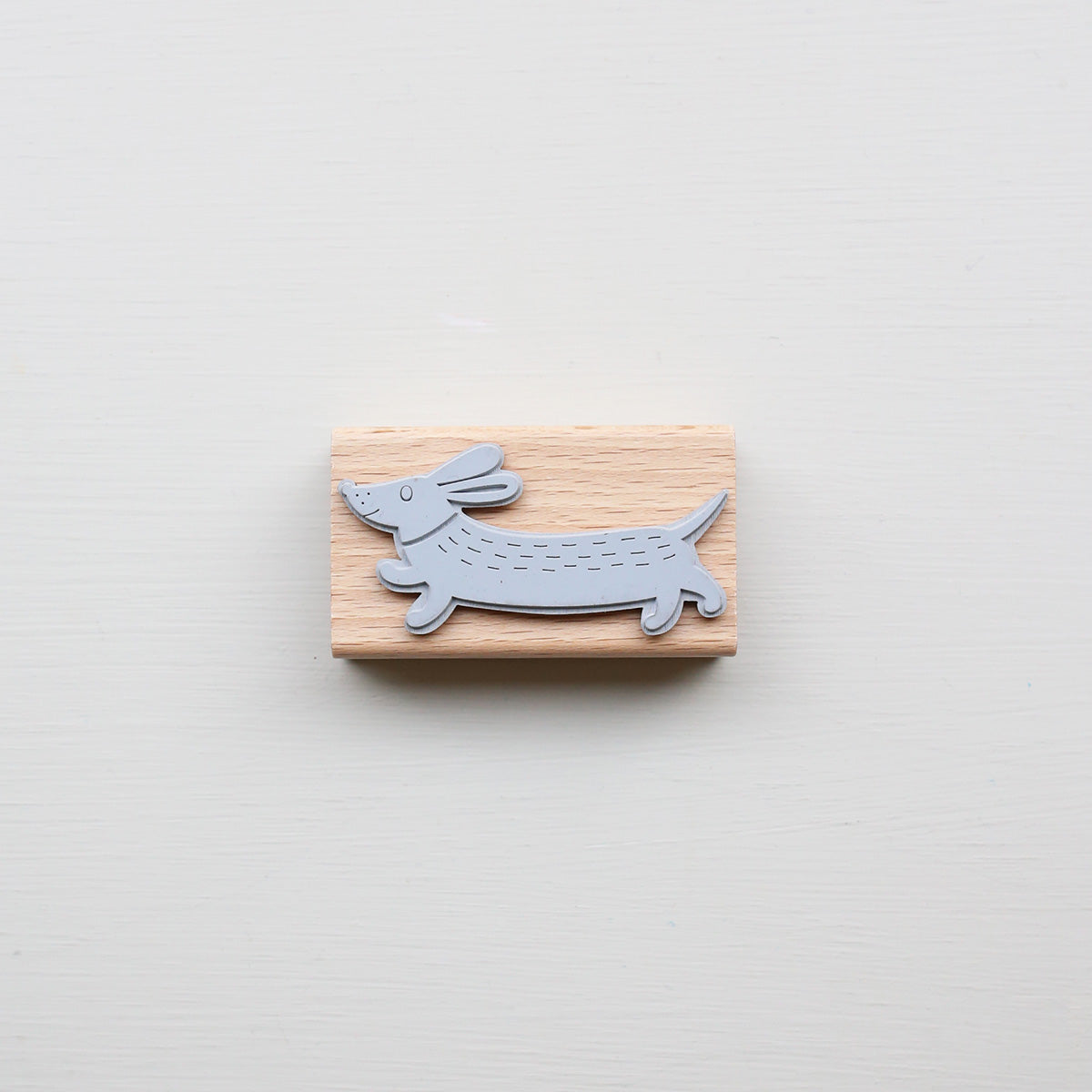 RUBBER STAMP // RUNNING DACHSHUND