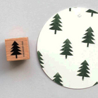 RUBBER STAMP // FIR TREE