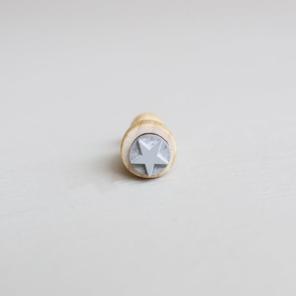 MINI RUBBER STAMP // STAR
