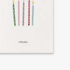 SMALL GREETING CARD // FØDSELSDAGSLYS