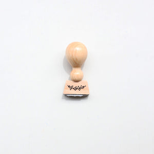 RUBBER STAMP // LEAF BRANCH