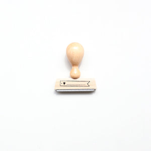 RUBBER STAMP // LOVE BANNER