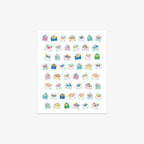 STICKER BOOK // SO. MANY. SNAIL MAIL STICKERS.