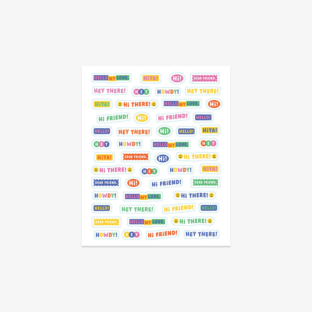 STICKER BOOK // SO. MANY. SNAIL MAIL STICKERS.
