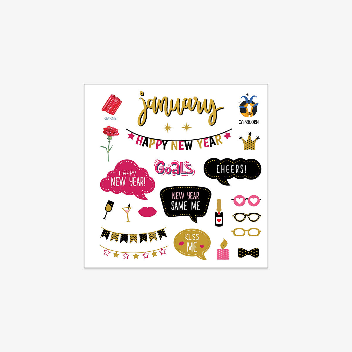 STICKER BOOK // A YEAR IN STICKERS