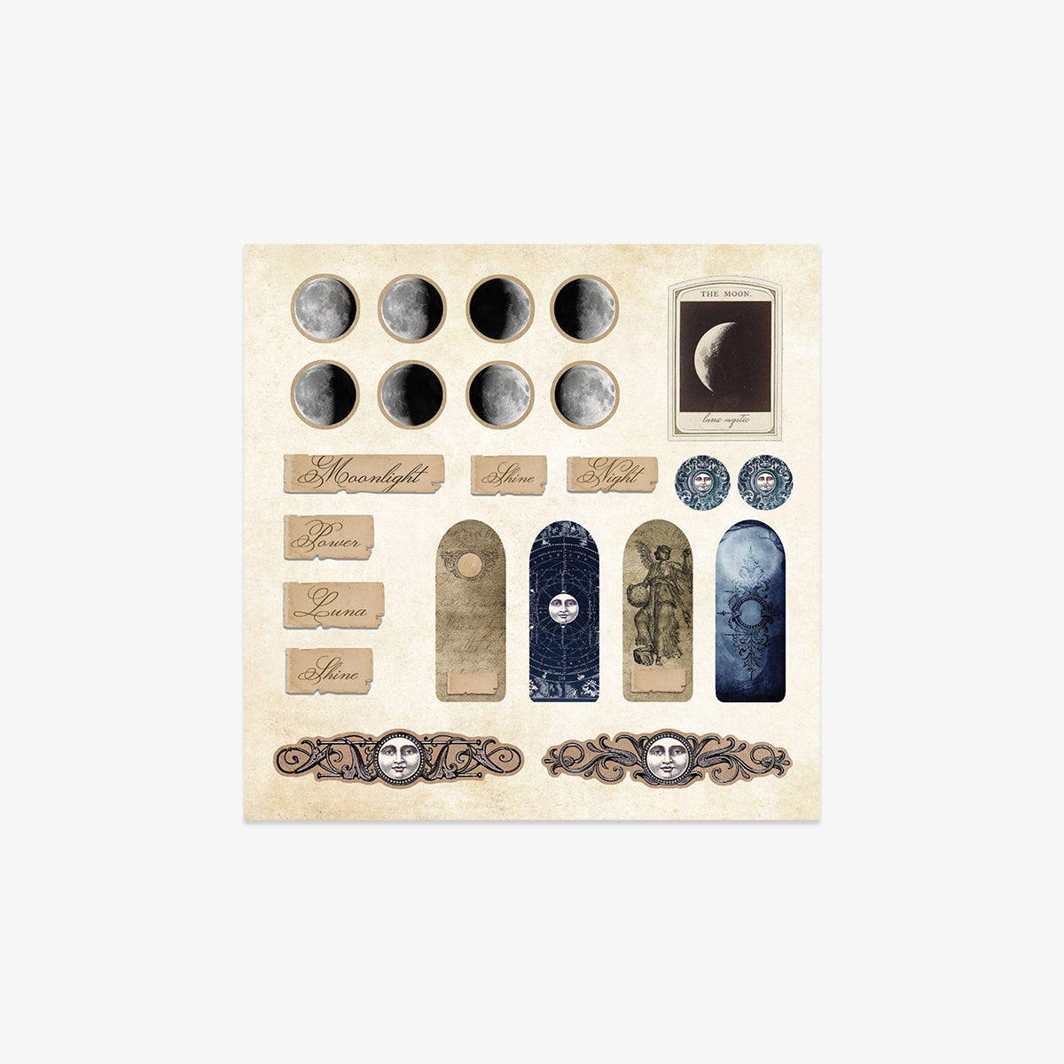 STICKER BOOK // MYSTICAL EPHEMERA!