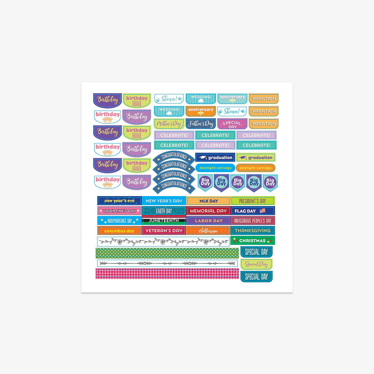 STICKER BOOK // PLAN IT!