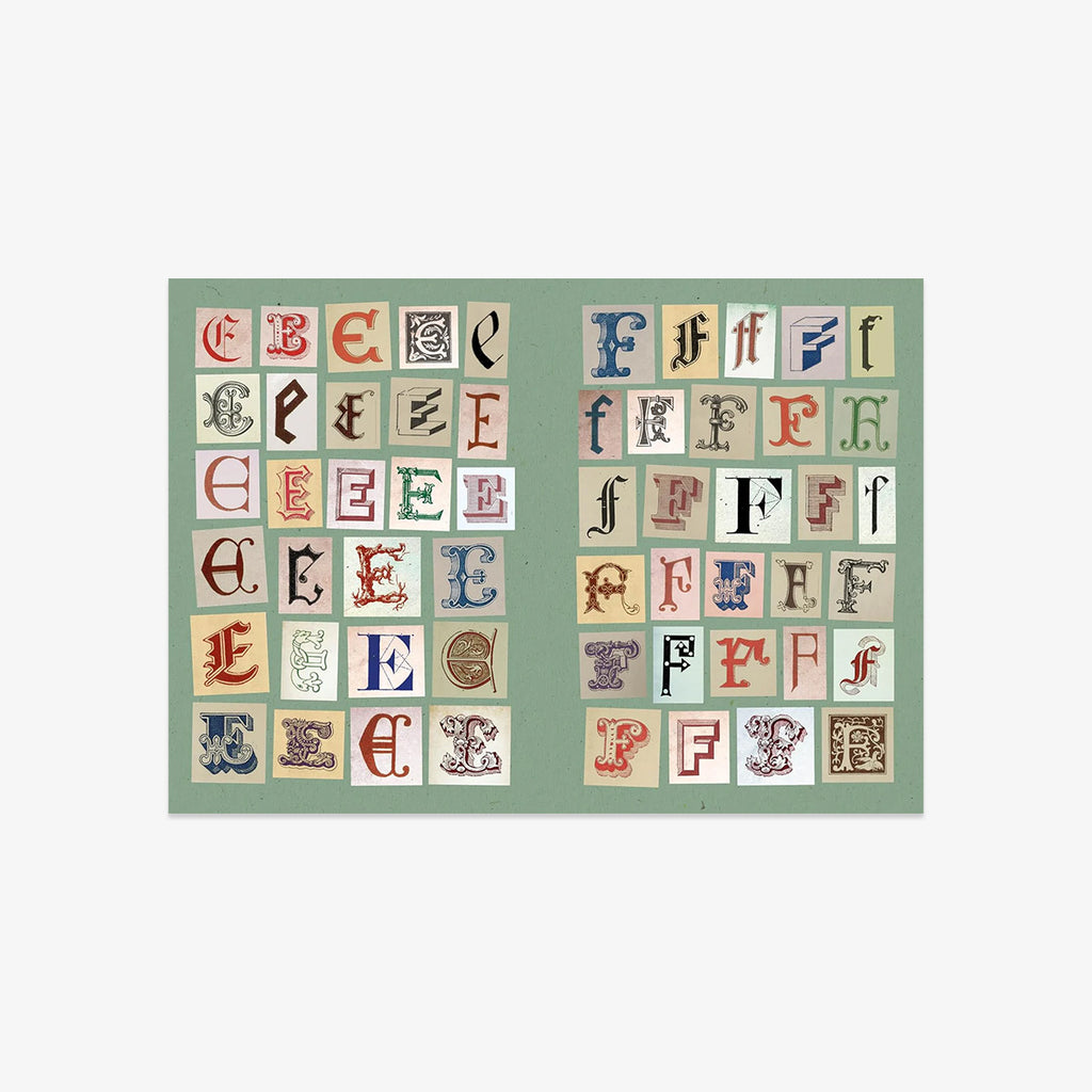 YE OLDE RANSOM NOTE STICKER BOOK