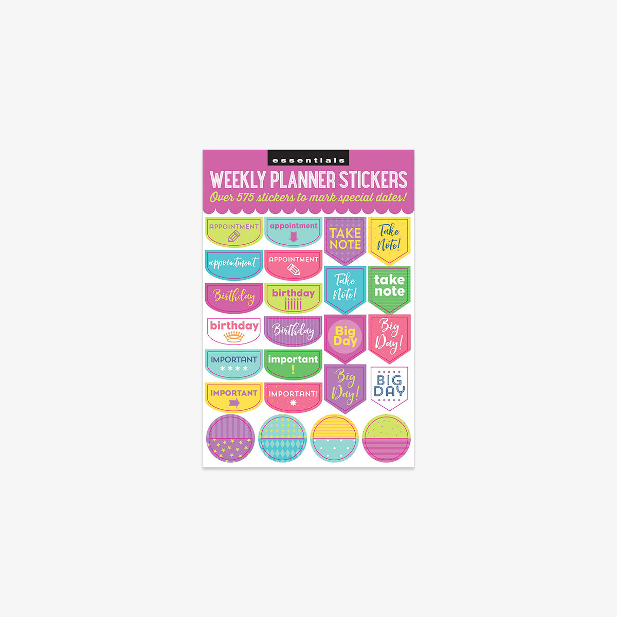 STICKERS SHEET SET // WEEKLY PLANNER