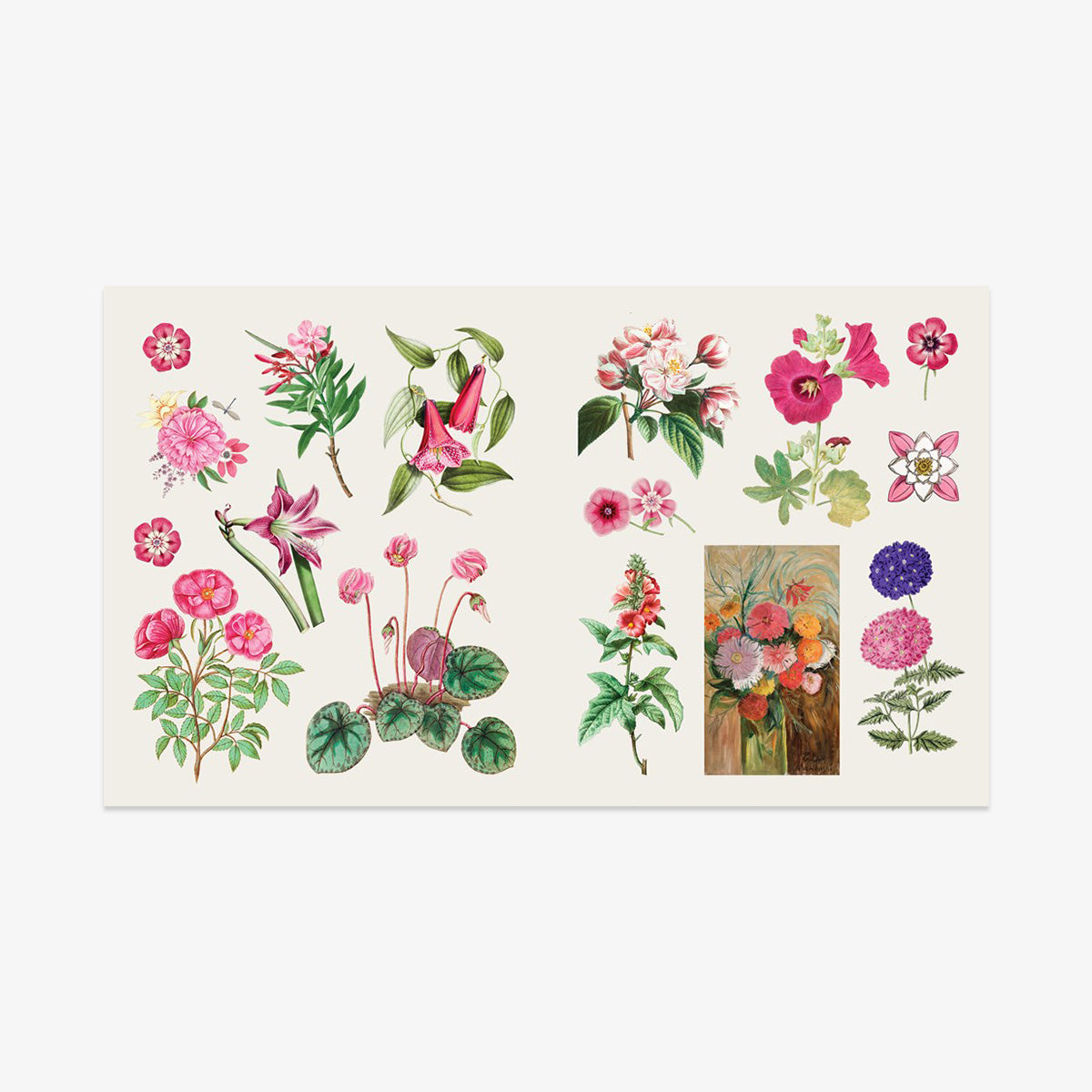 STICKER BOOK // BLOOMS AND BUTTERFLIES