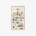 Packaging of Suatelier stickers with  spanish illustrations on a white background