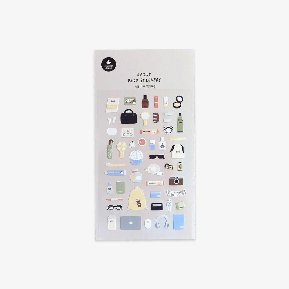 DAILY STICKERS // IN MY BAG