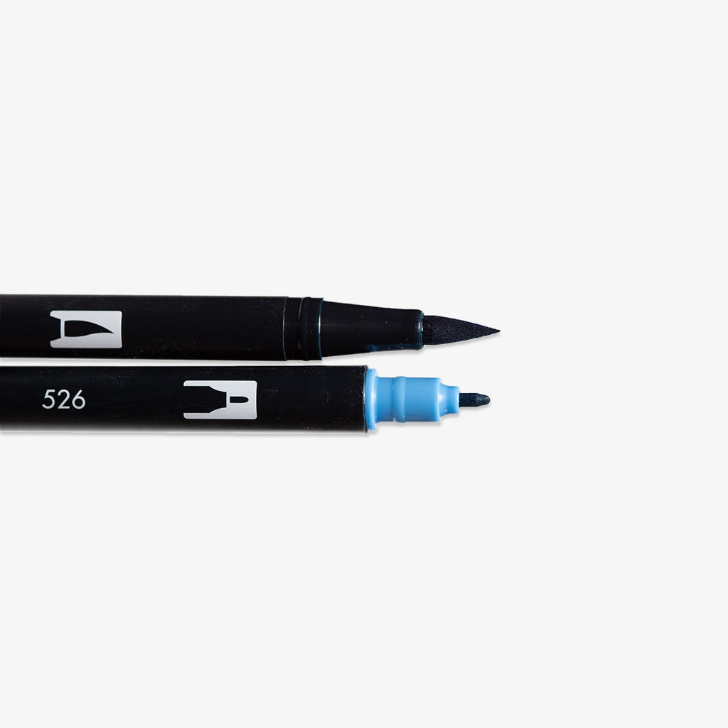 ABT DUAL BRUSH PEN // TRUE BLUE