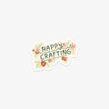 VINYL STICKER // HAPPY CRAFTING