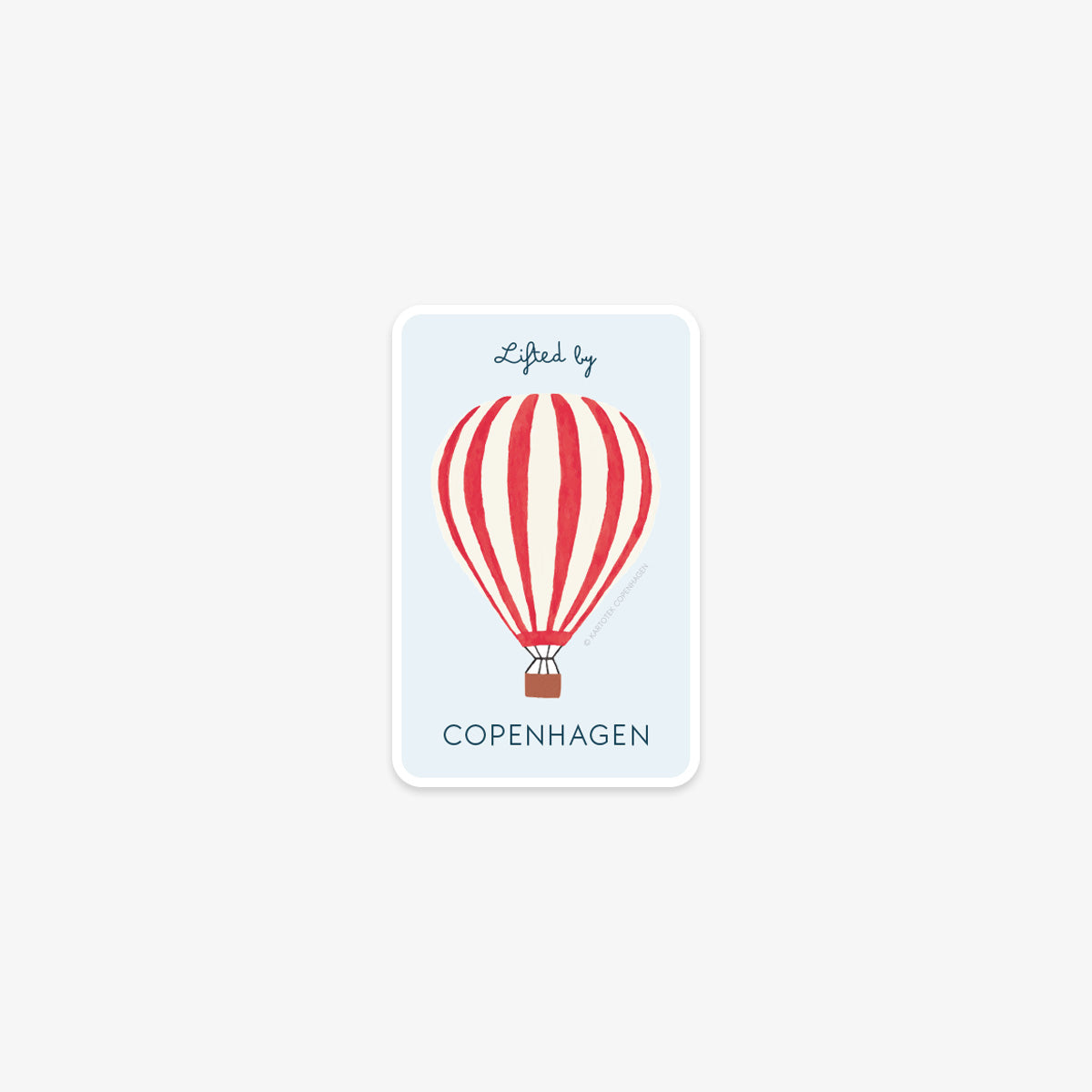 VINYL STICKER // HOT AIR BALLOON
