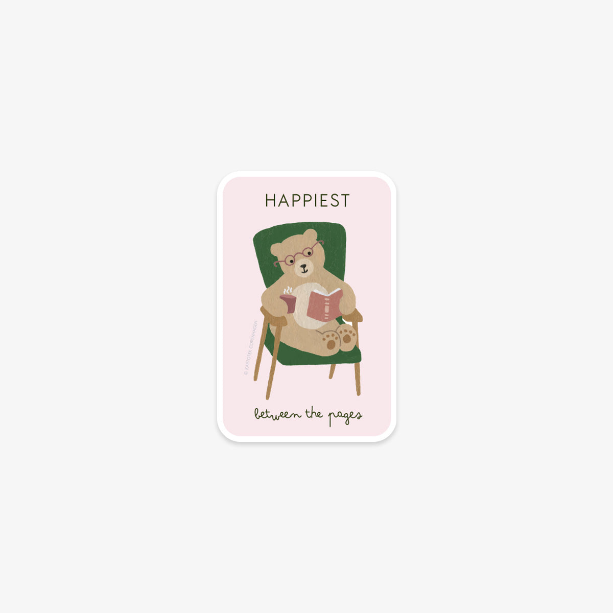 VINYL STICKER // READING BEAR