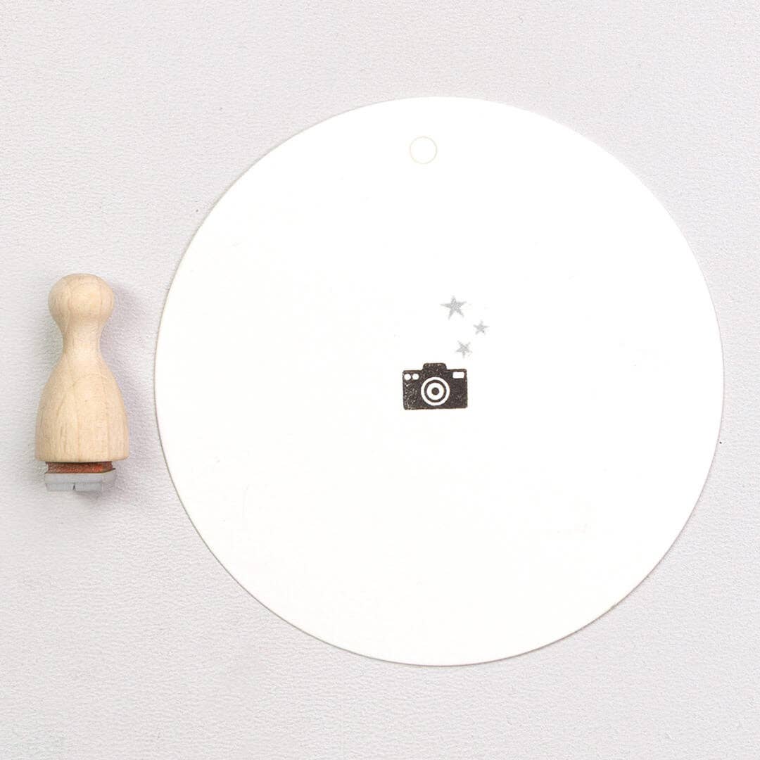 MINI RUBBER STAMP // CAMERA
