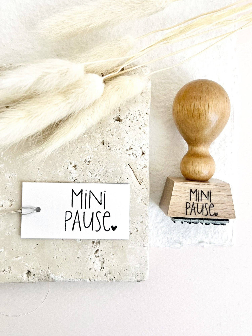 RUBBER STAMP // 'MINI PAUSE'