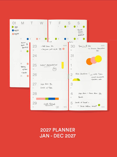 MISHMASH LOG PLANNER // 2027 PLANNER