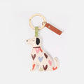 KEY RING // HEARTS LABRADOR