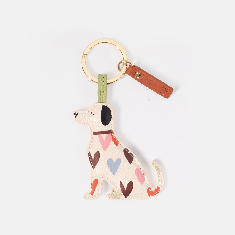 KEY RING // HEARTS LABRADOR