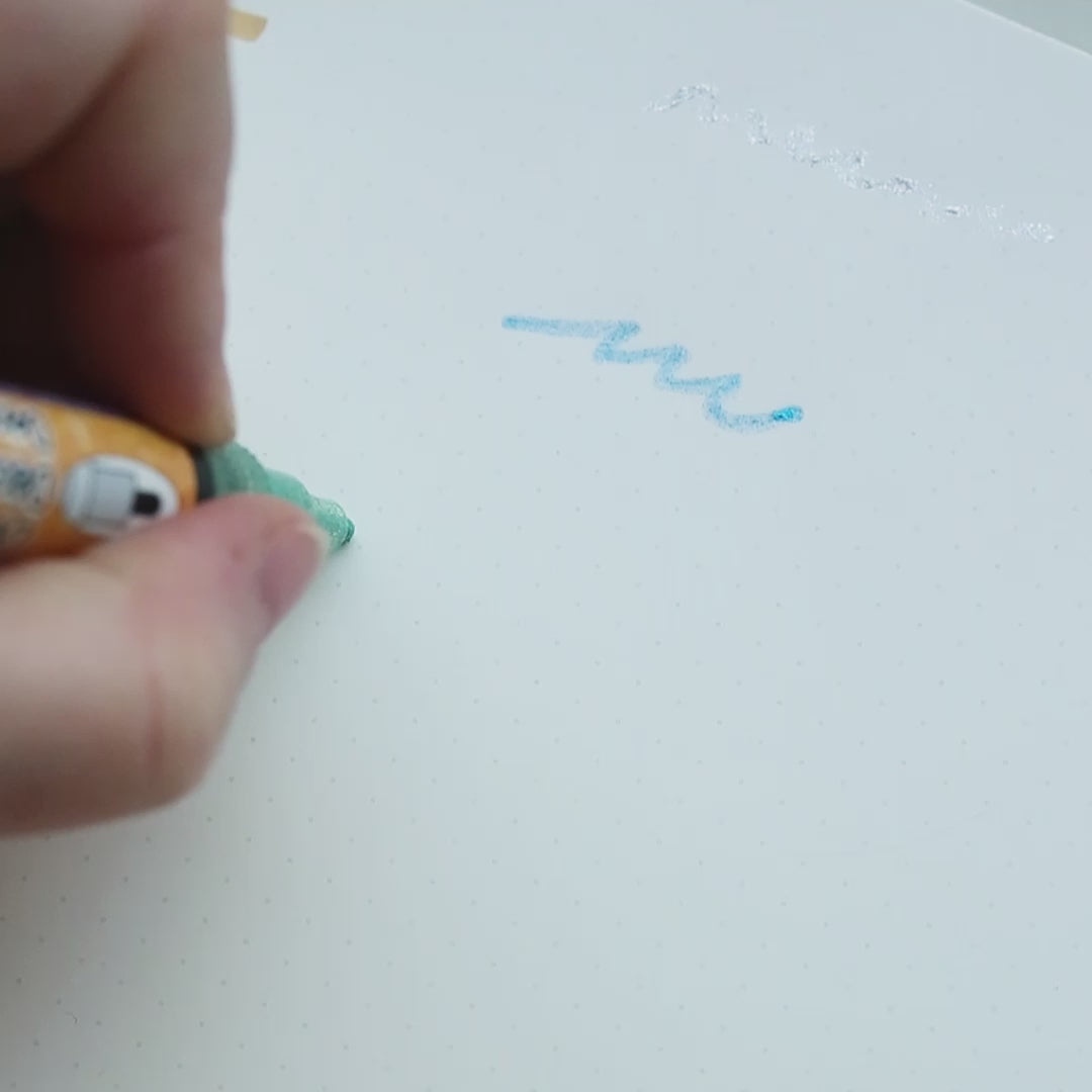 DECO JUST GLITTER PREMIUM FABRIC MARKER // GREEN