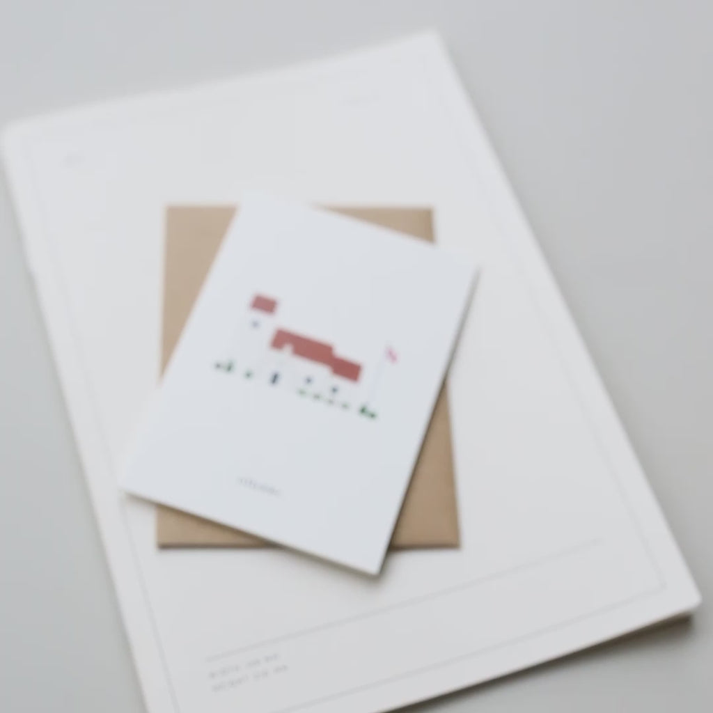 SMALL GREETING CARD // HUND (DANISH)