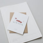 SMALL GREETING CARD // HUND (DANISH)