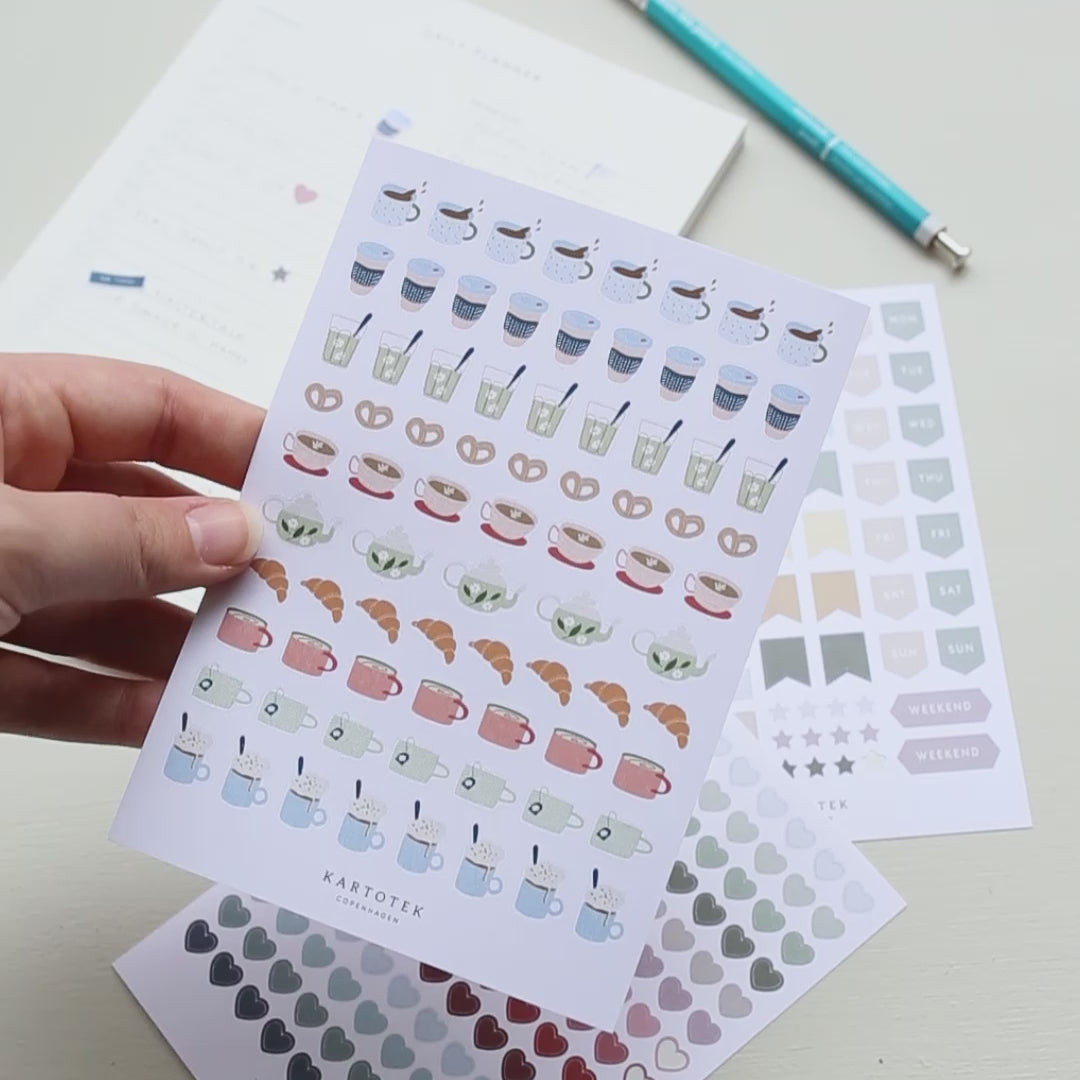 STICKERS // MINI COFFEE ICONS