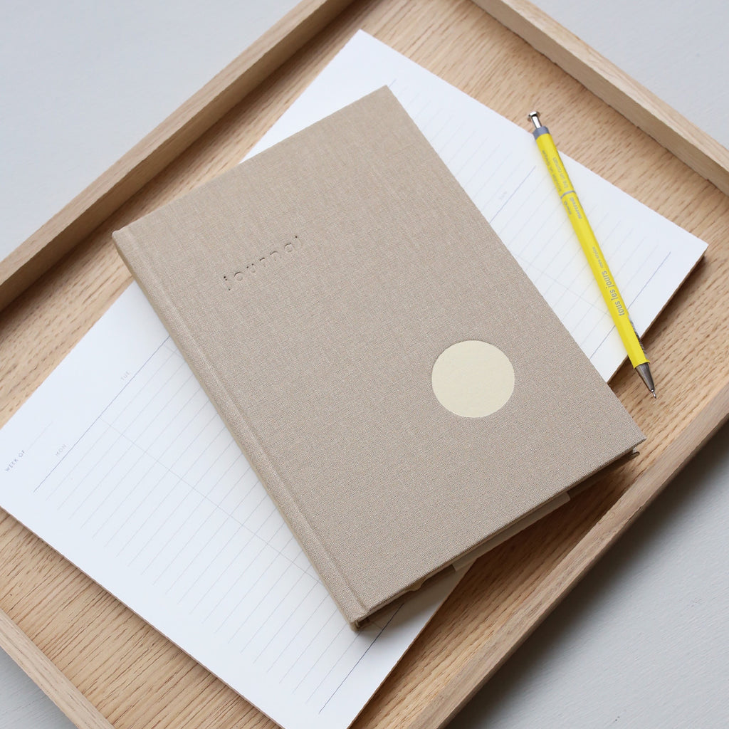 HARDCOVER NOTEBOOK A5 // SAND