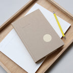 HARDCOVER NOTEBOOK A5 // SAND