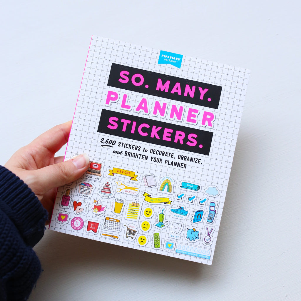 STICKER BOOK // SO. MANY. PLANNER STICKERS.