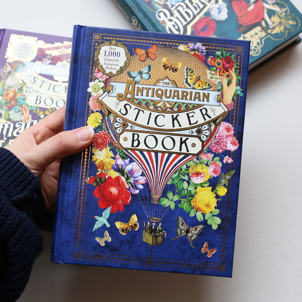 ANTIQUARIAN STICKER BOOK // THE ANTIQUARIAN