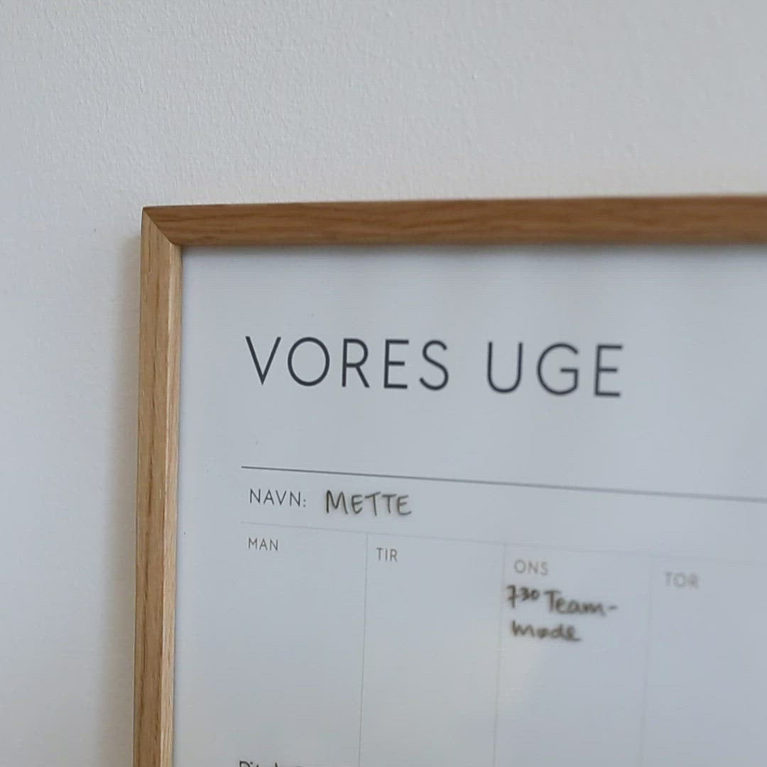 PLAKAT // VORES UGE (DANISH)