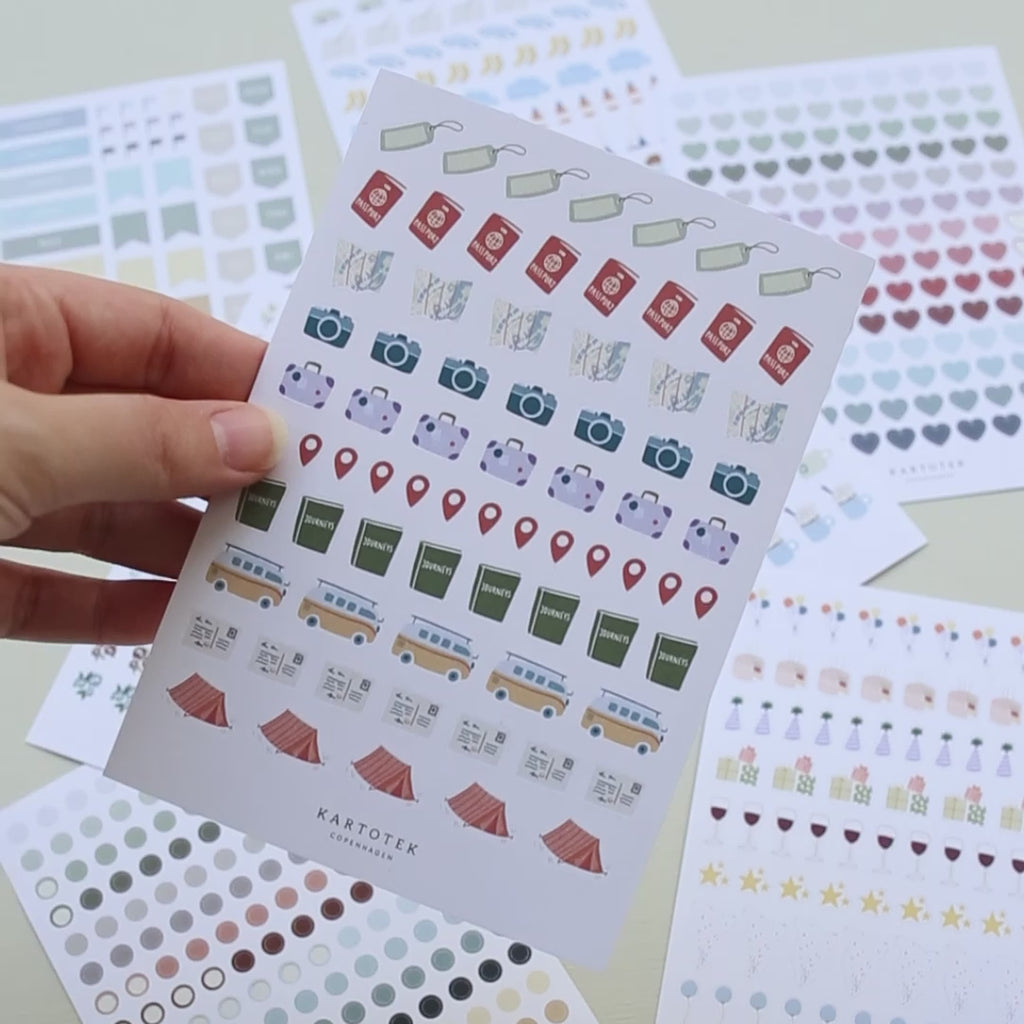 STICKERS // MINI TRAVEL ICONS