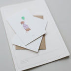 SMALL GREETING CARD // RAINBOW II