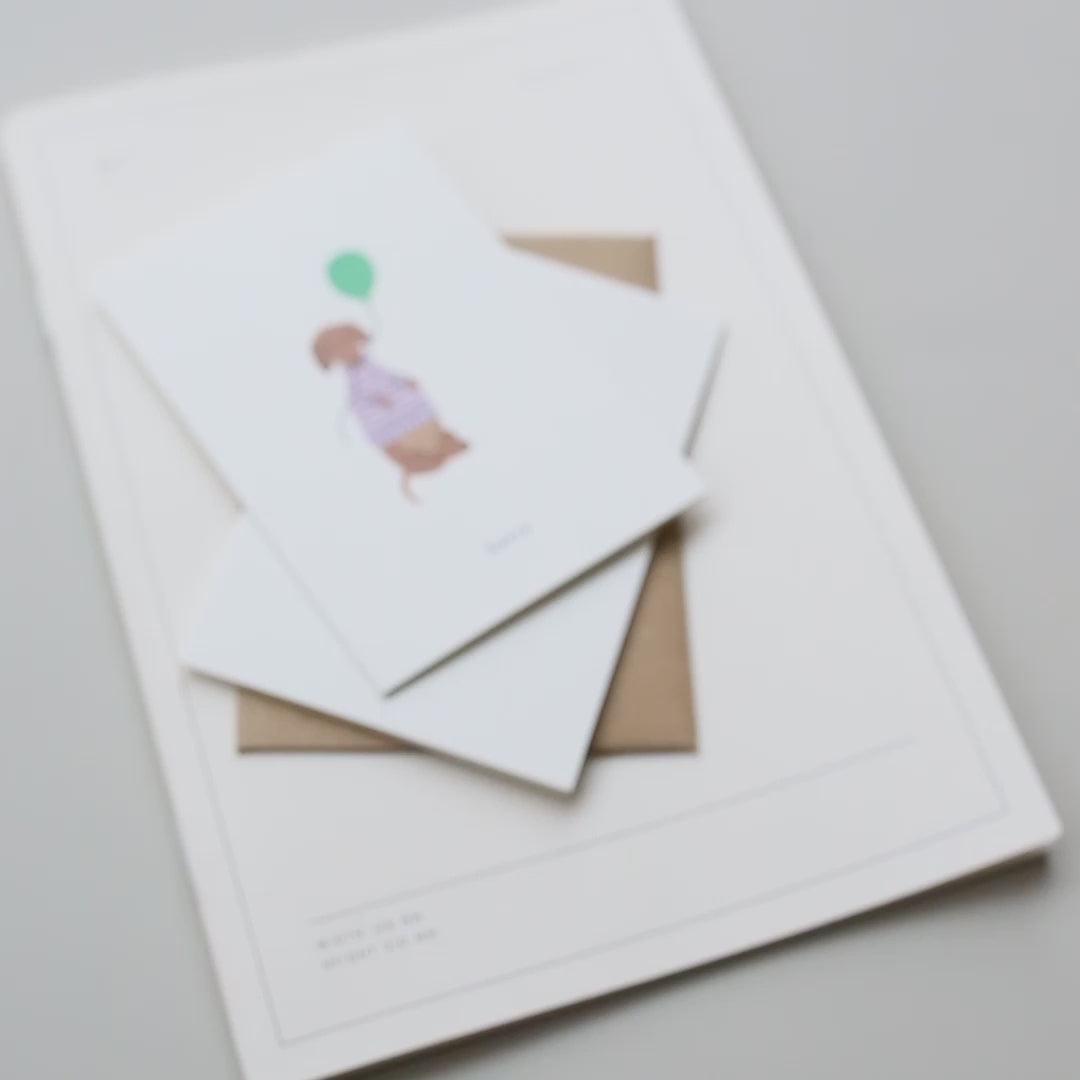 SMALL GREETING CARD // RAINBOW II