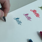 BRUSH PEN FUDE-MAKASE // BLUE