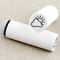 MINI RUBBER STAMP // PARTLY CLOUDED