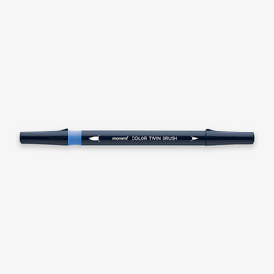 COLOR TWIN BRUSH PEN // BLUE CELESTE