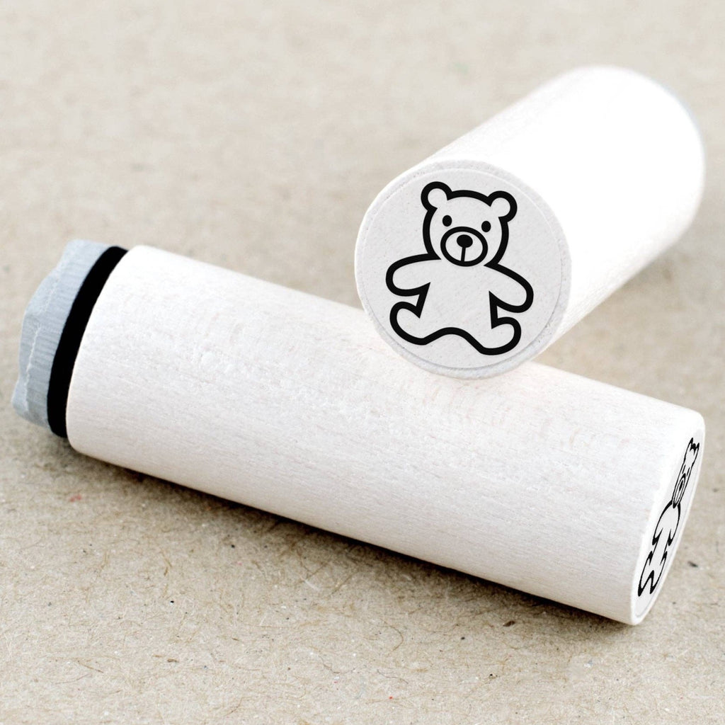 MINI RUBBER STAMP // TEDDY BEAR