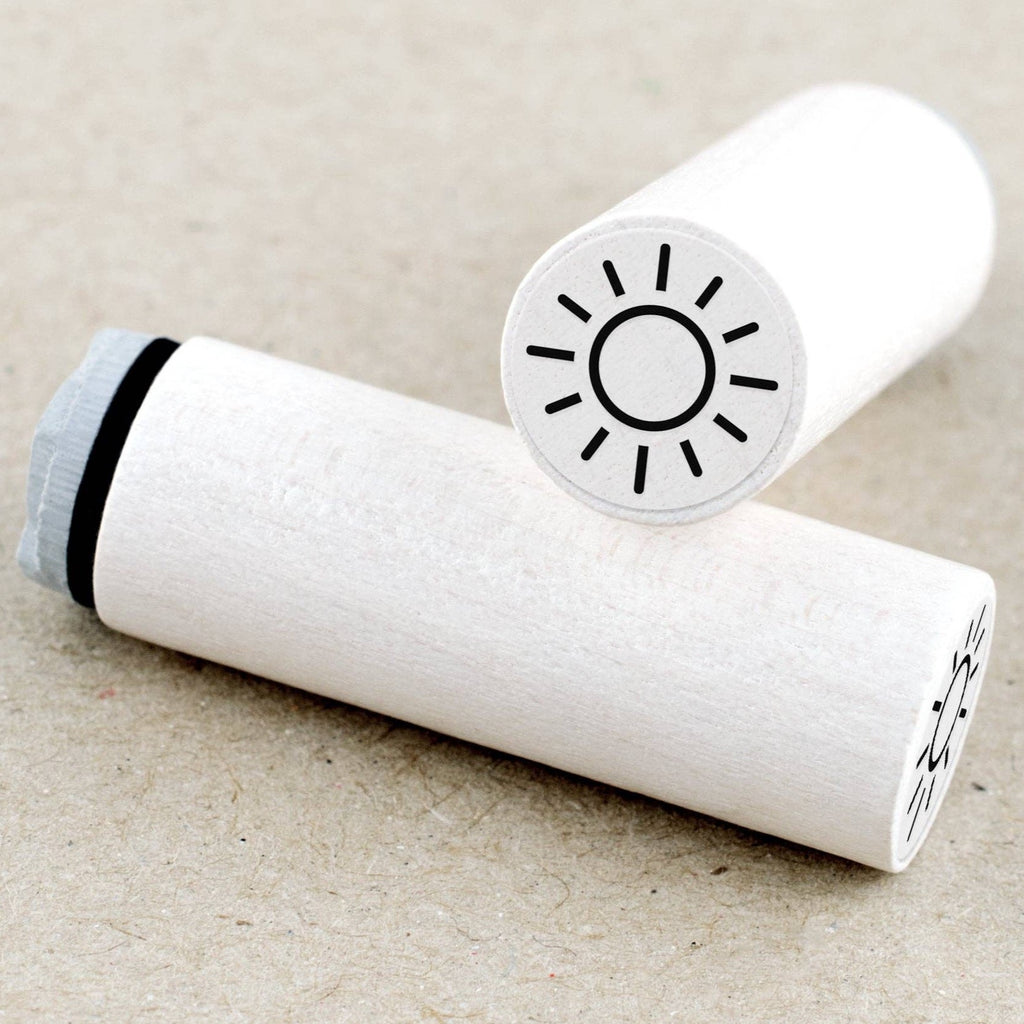 MINI RUBBER STAMP // SUN
