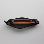 MESH MINI PEN POUCH // BLACK