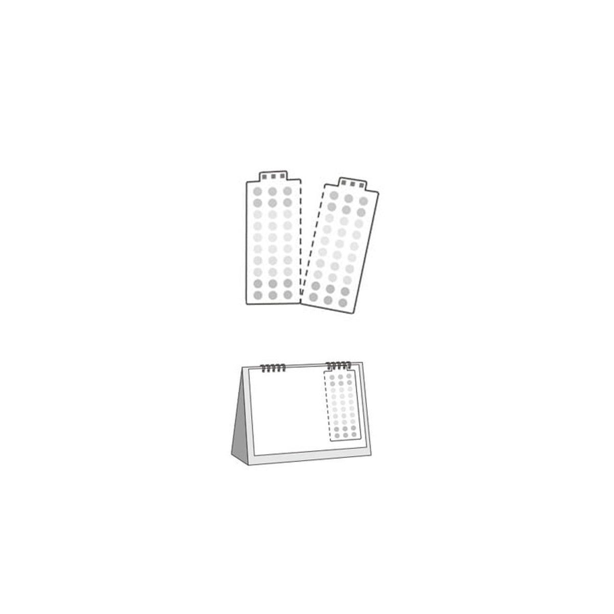 CALENDAR STICKERS // FLOWERS