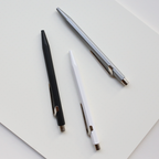 849 BALLPOINT PEN // METAL WHITE