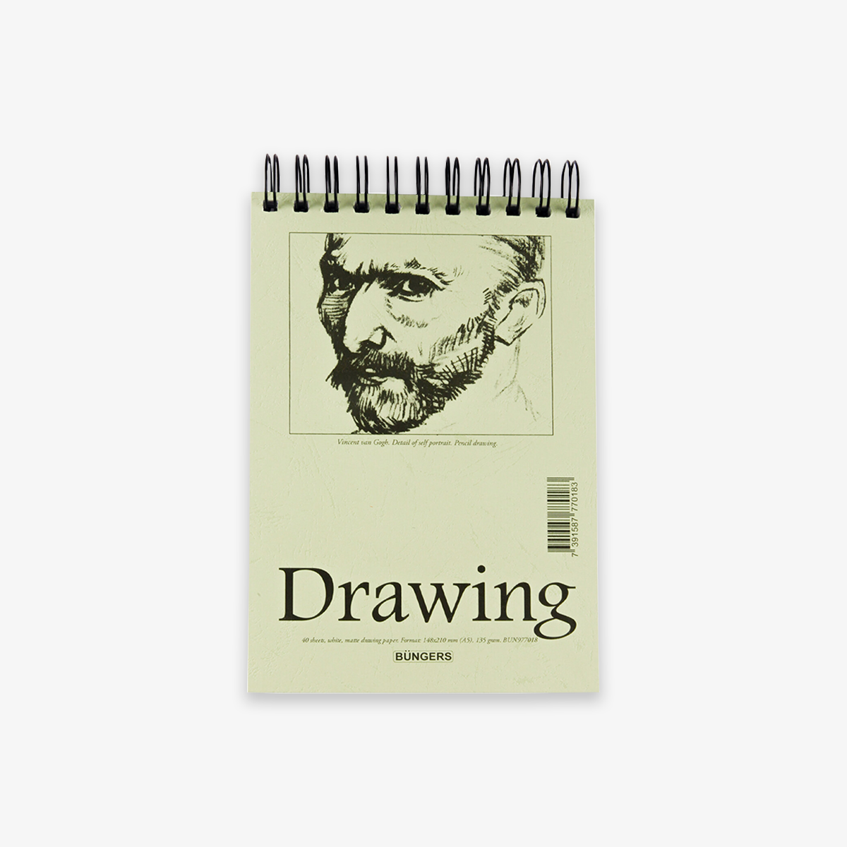 SPIRAL-BOUND DRAWING PAD // A5