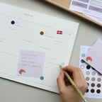 UGEPLAN BLOK // A4 (DANISH)